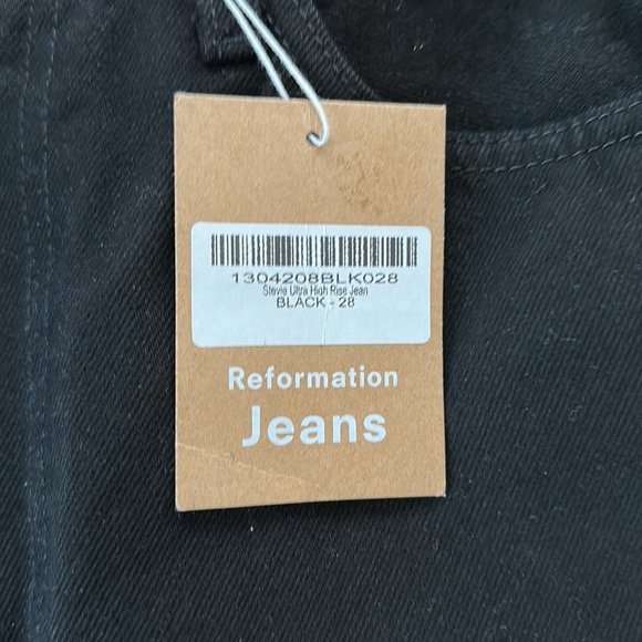 Reformation Stevie Ultra High Rise Jeans - Picture 3 of 6
